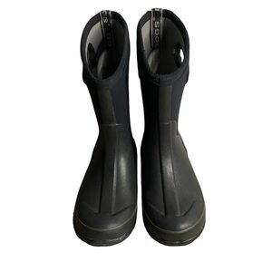 Bogs Kid's York Black Classic High Insulated Waterproof Boots